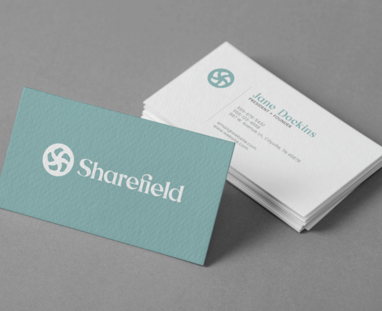 Sharefield business cards