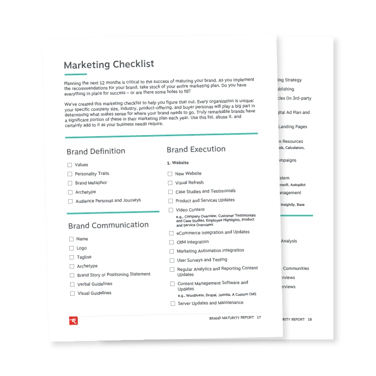 Marketing Checklist