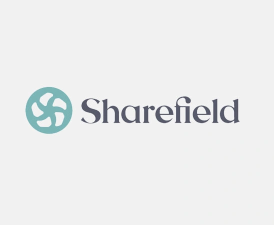 Sharefield logo design