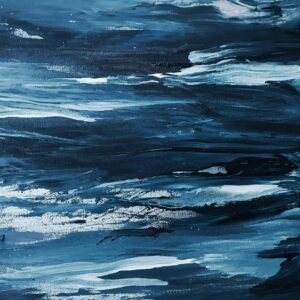 Abstract painting from henrik donnestad