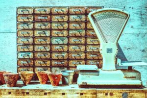 photo of a classic scale system