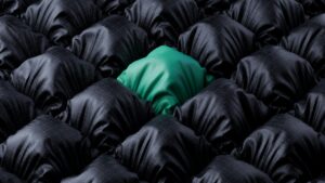 one stands out from the crowd