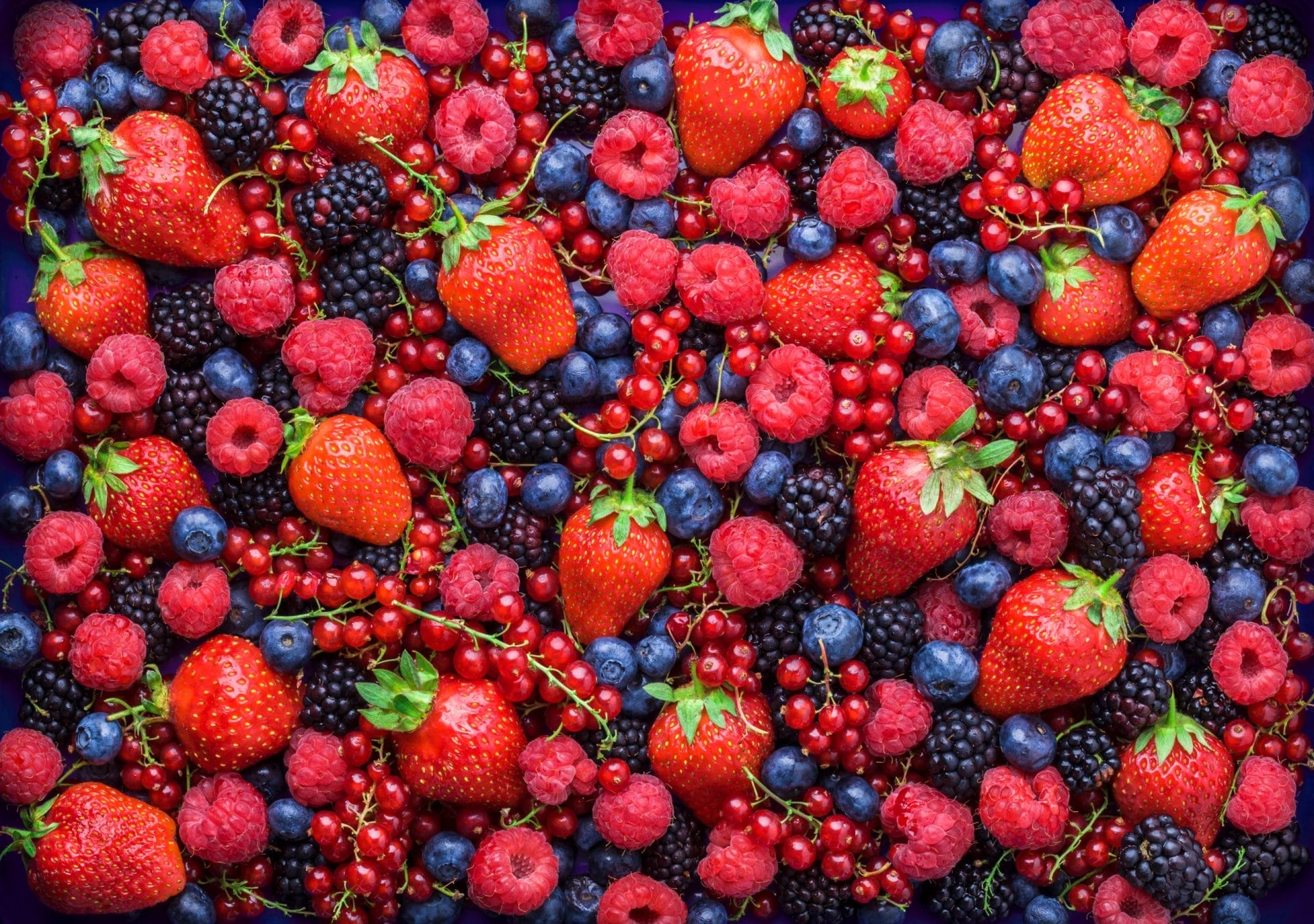 A collection of berries
